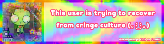 this user is trying to recover from cringe culture (｡•́‿•̀｡)